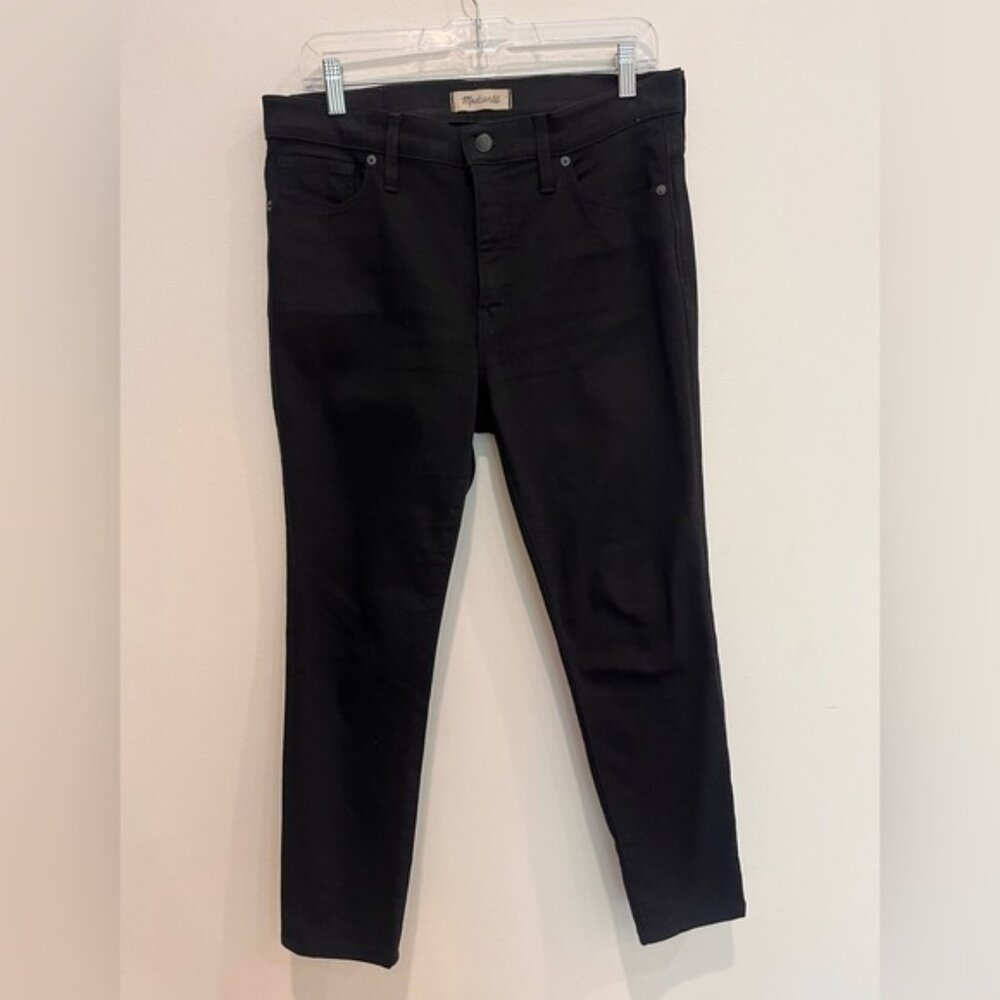 Madewell Women's Black Skinny Jeans (size 31)